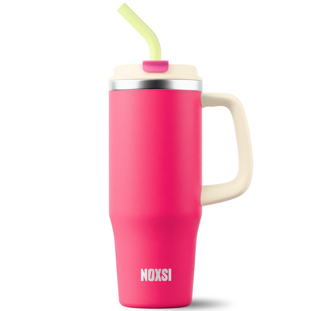 NOXSI DuoSip Tumbler (1000ml) - Neon Blush