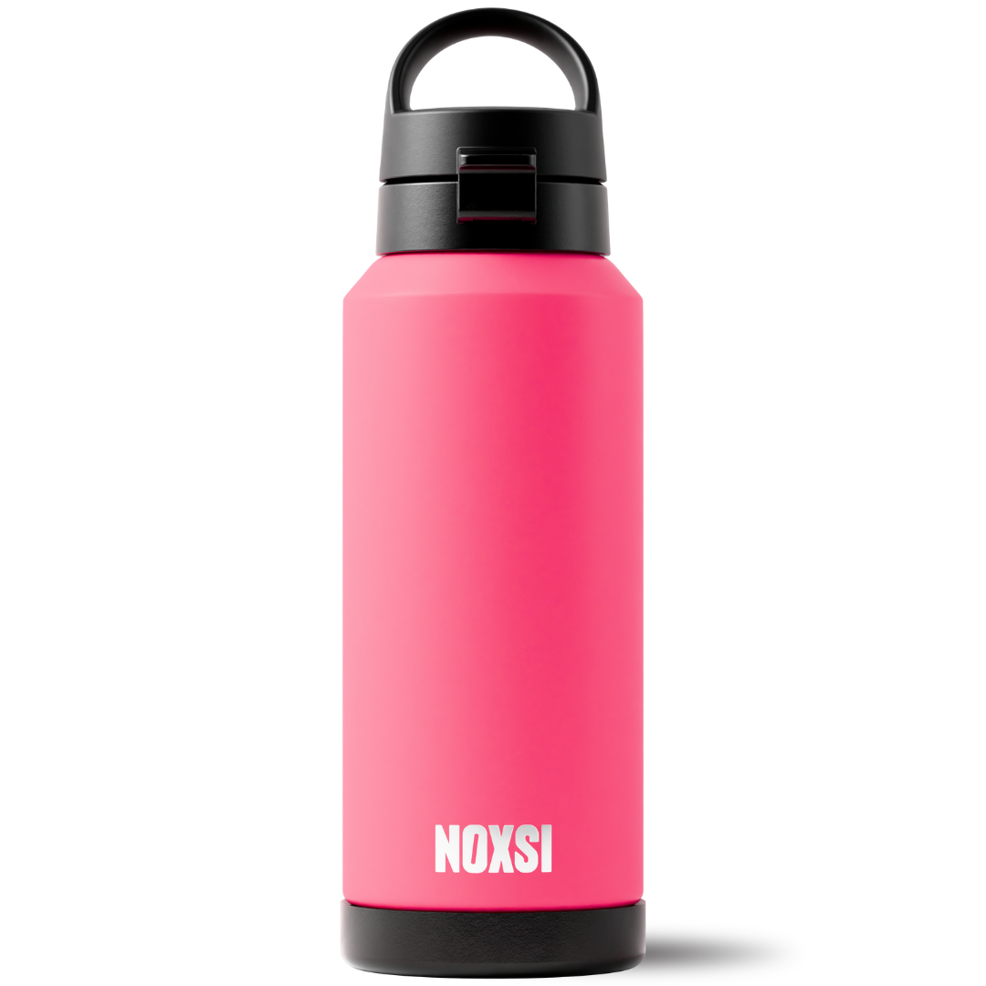NOXSI MightySip Water Bottle (1000ml) - Hot Fuchsia