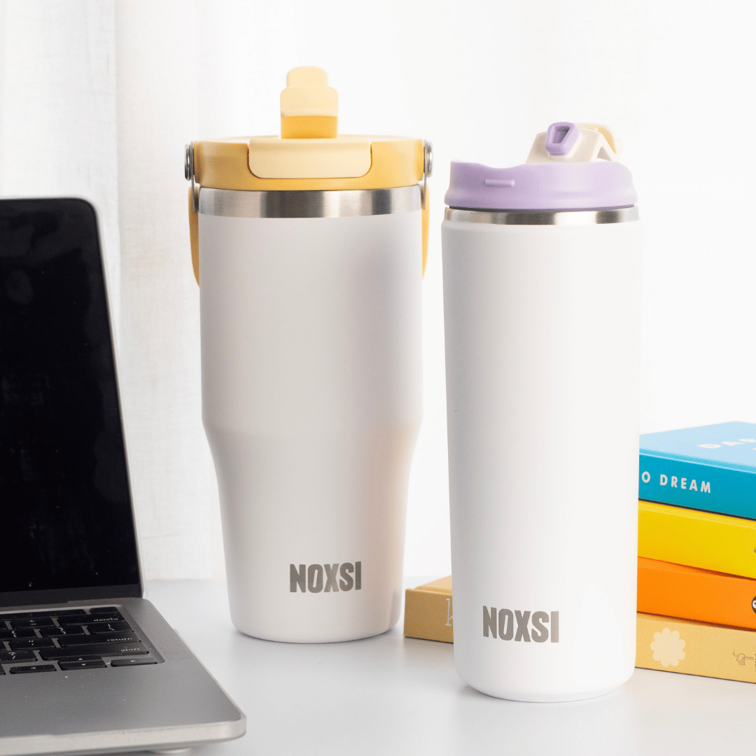 NOXSI SipEase Tumbler (750ml) - Vanilla Sunrise