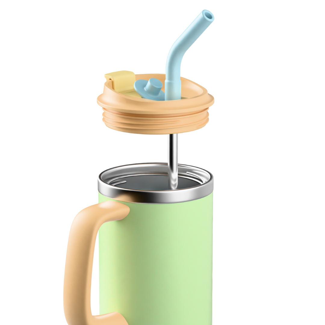 NOXSI DuoSip Tumbler (1000ml) - Meadow Breeze