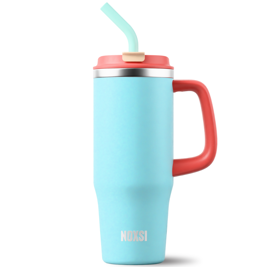 NOXSI DuoSip Tumbler (1000ml) - Coastal Coral
