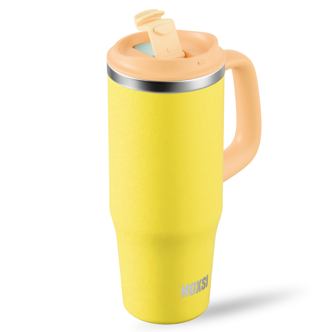 NOXSI DuoSip Tumbler (1000ml) - Sunny Delight