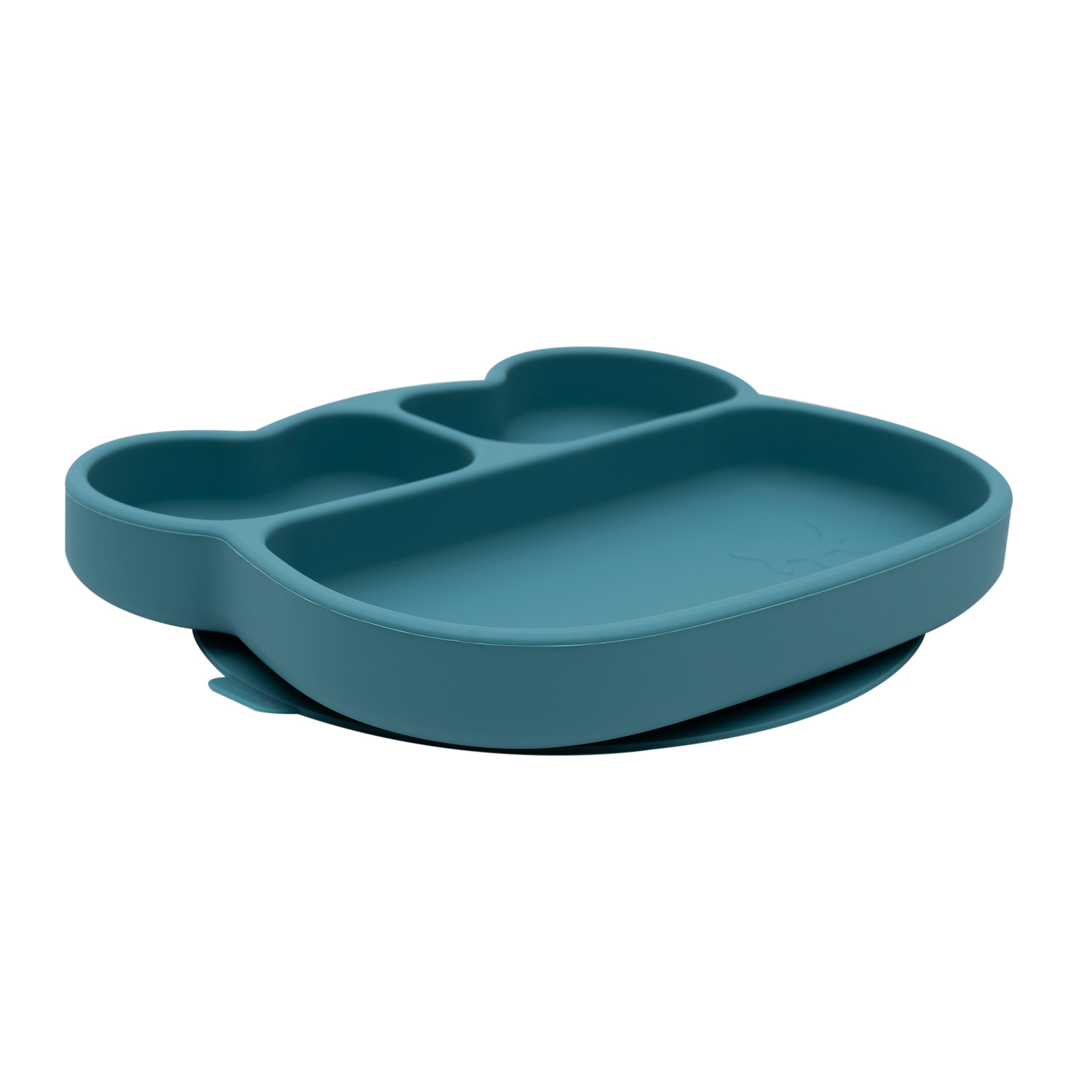 Silicone Divided Plate - Blue Dusk