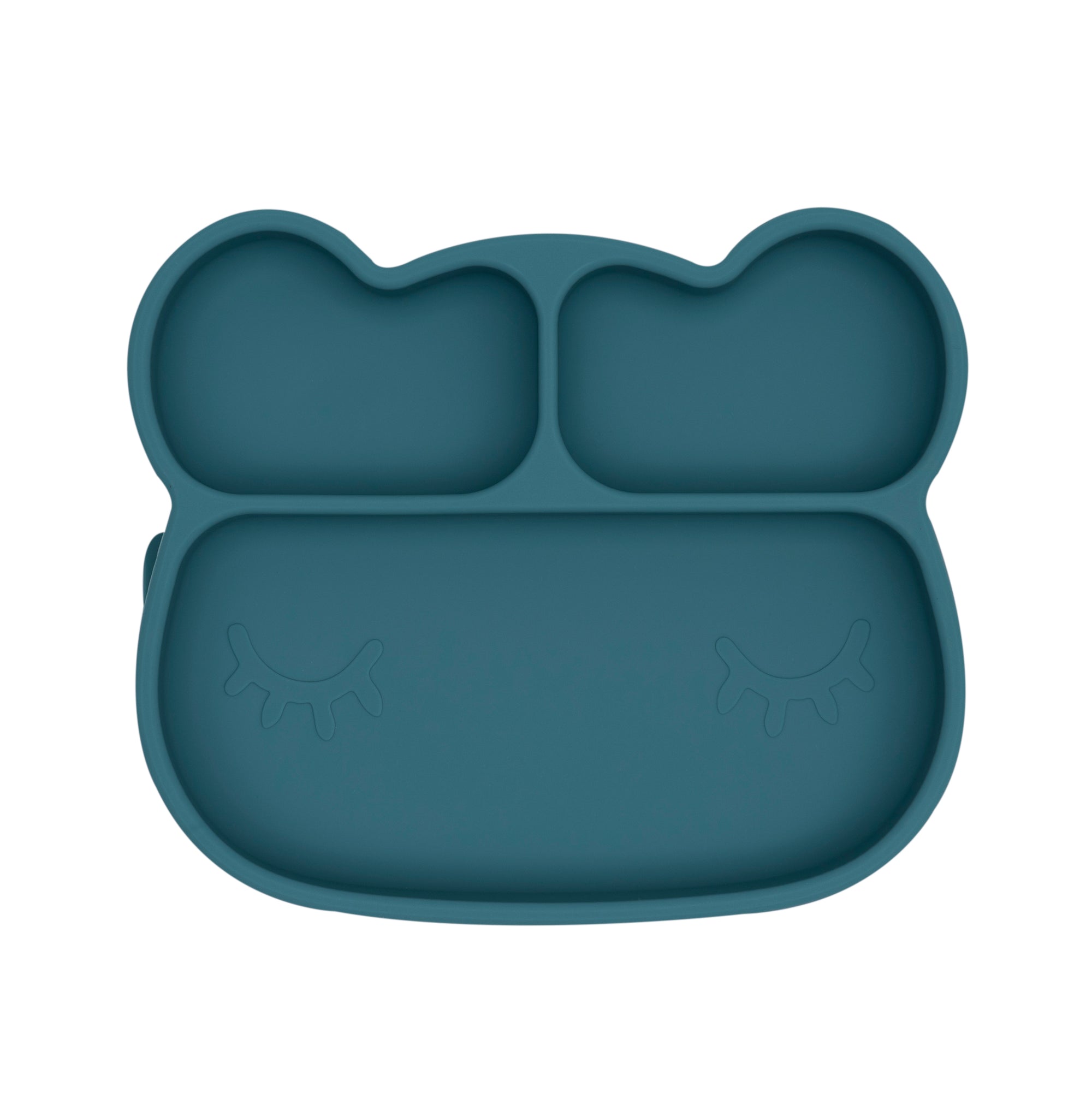 Silicone Divided Plate - Blue Dusk