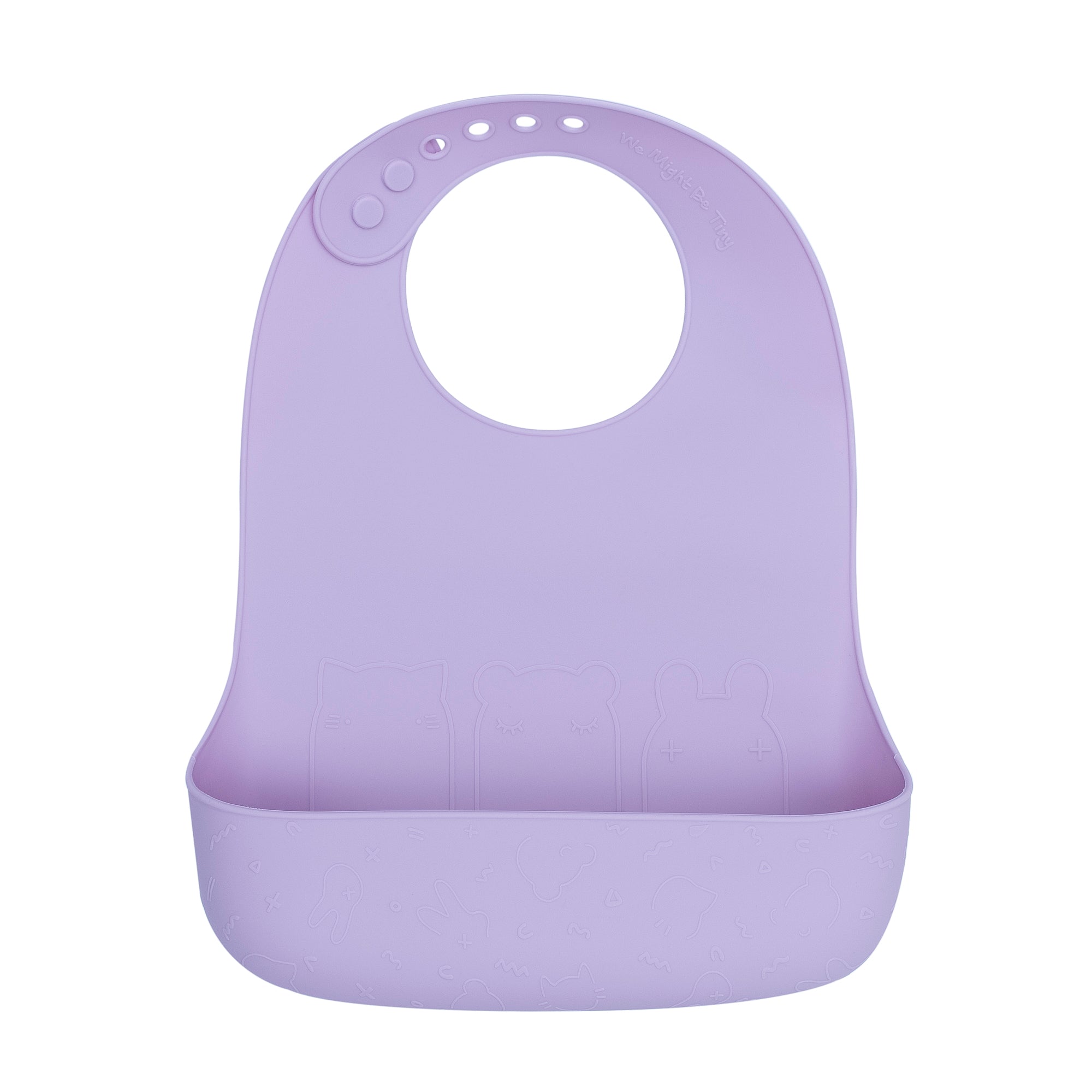 Silicone Bib - Lilac