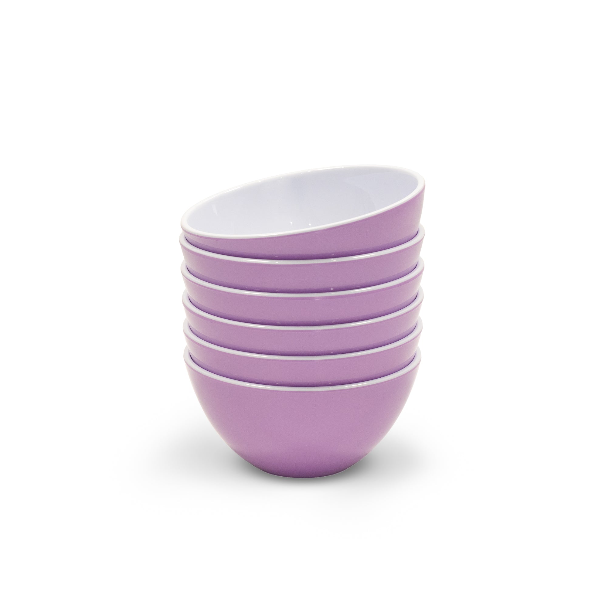 Melamine Bowl 14.5cm - 6pc (Lavender Purple)