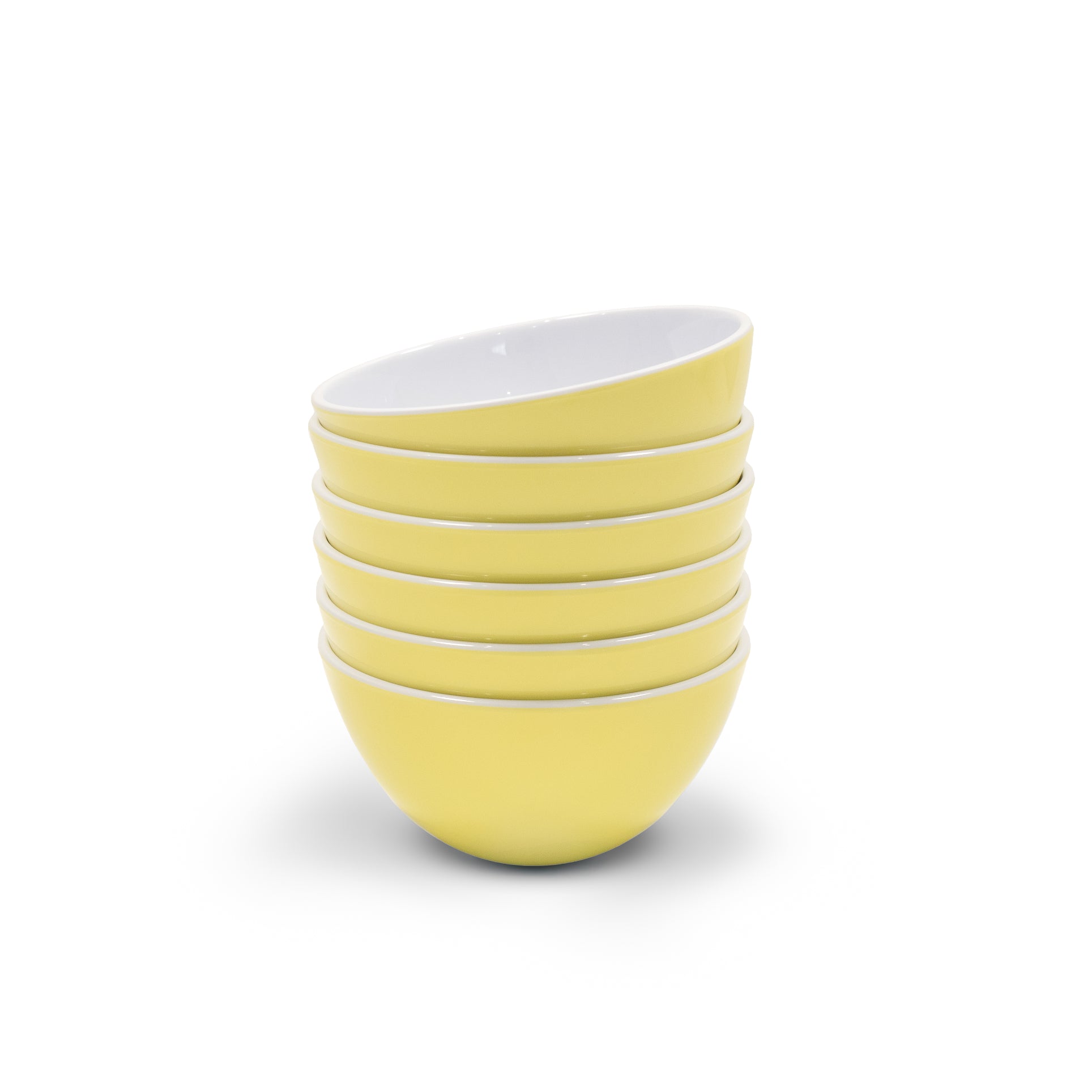 Melamine Bowl 14.5cm - 6pc (Yellow Glow)