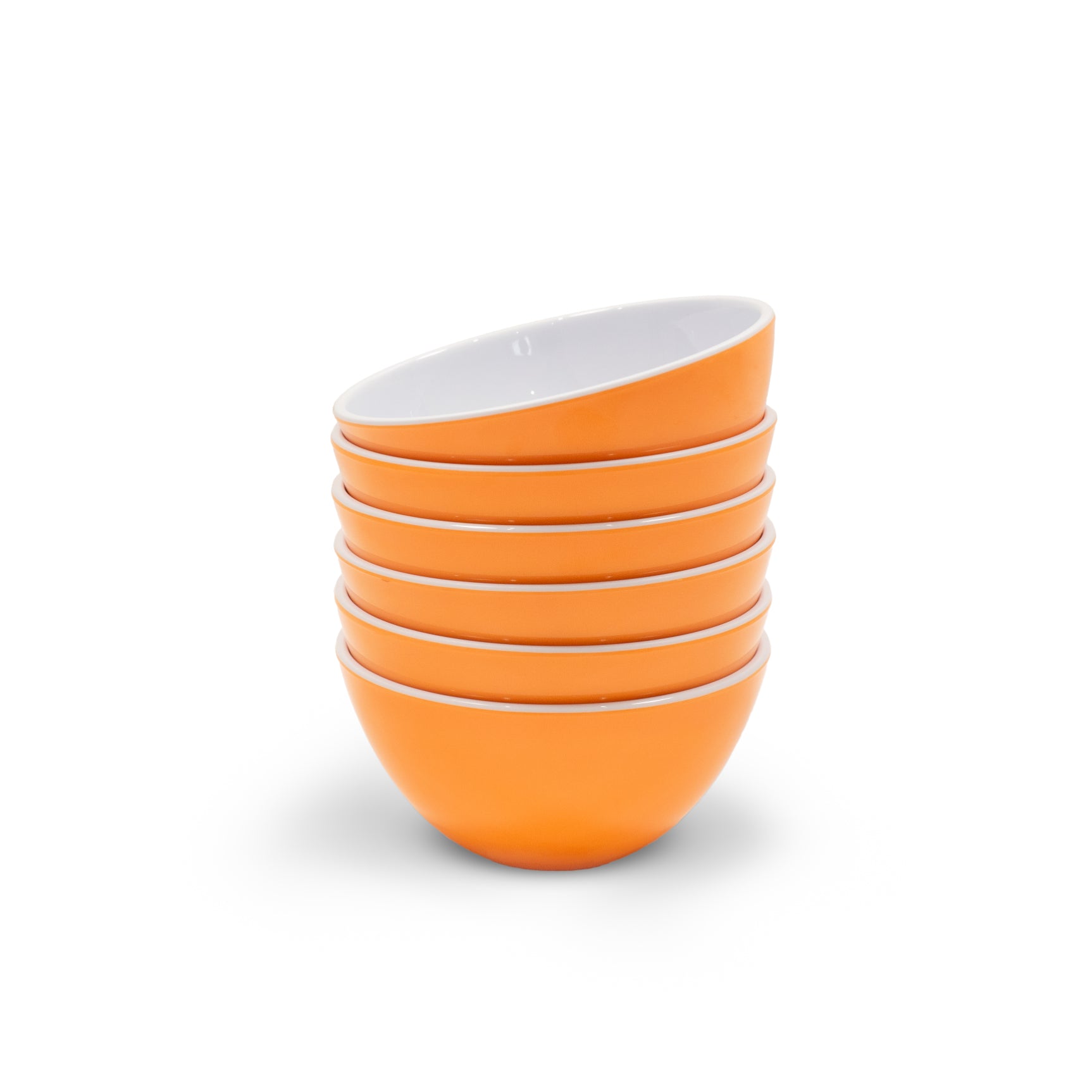 Melamine Bowl 14.5cm - 6pc (Orange Sunset)