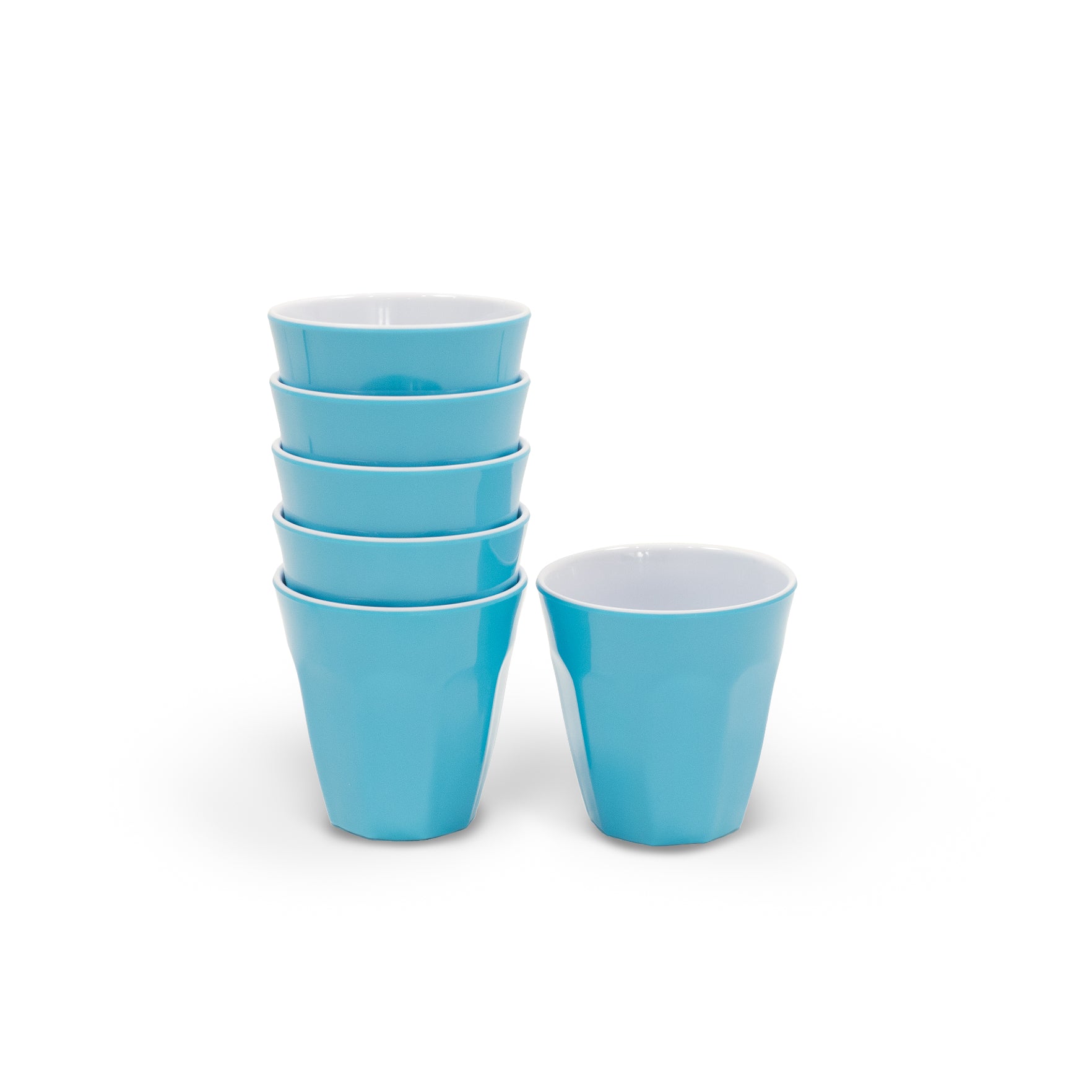 Melamine Cup 300ml - 6pc (Lagoon Blue)