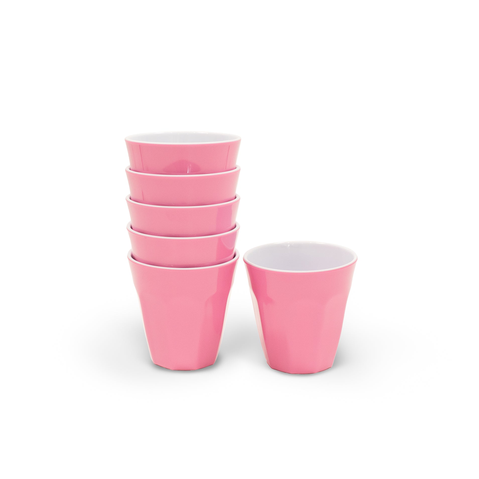 Melamine Cup 300ml - 6pc (Flamingo Pink)