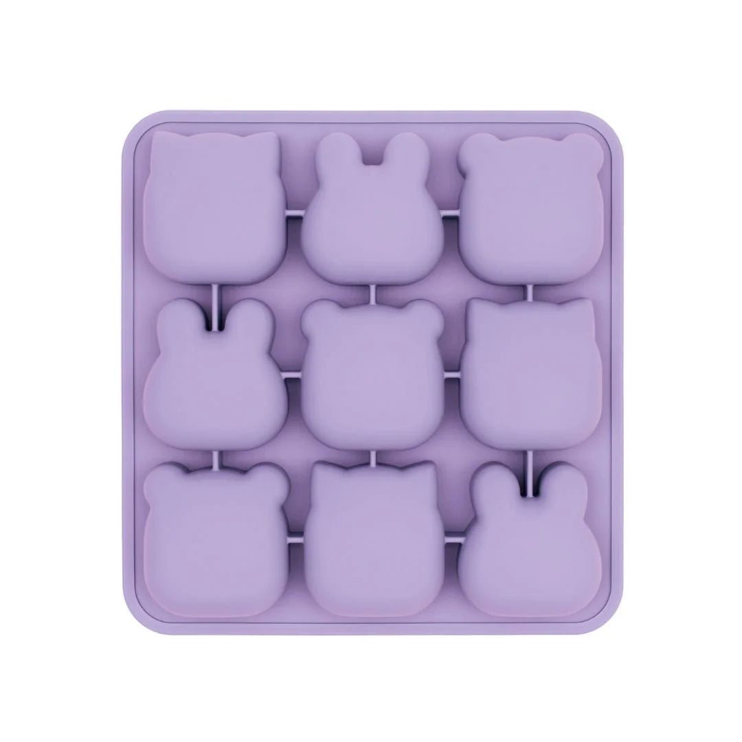 Freeze & Bake Silicone Mould w/ Lid - Lilac