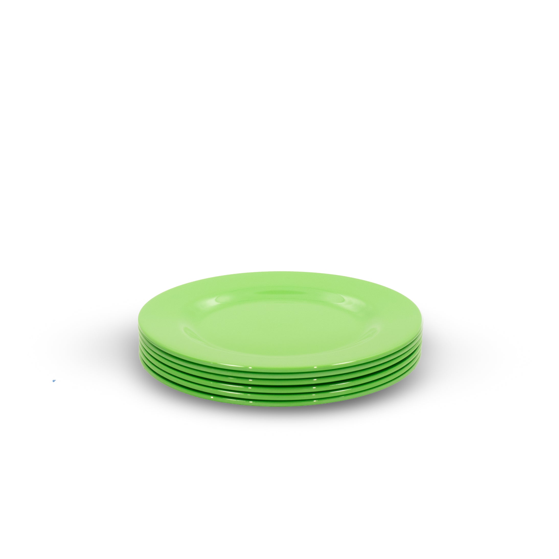 Melamine Plate 20cm - 6pc (Palm Green)