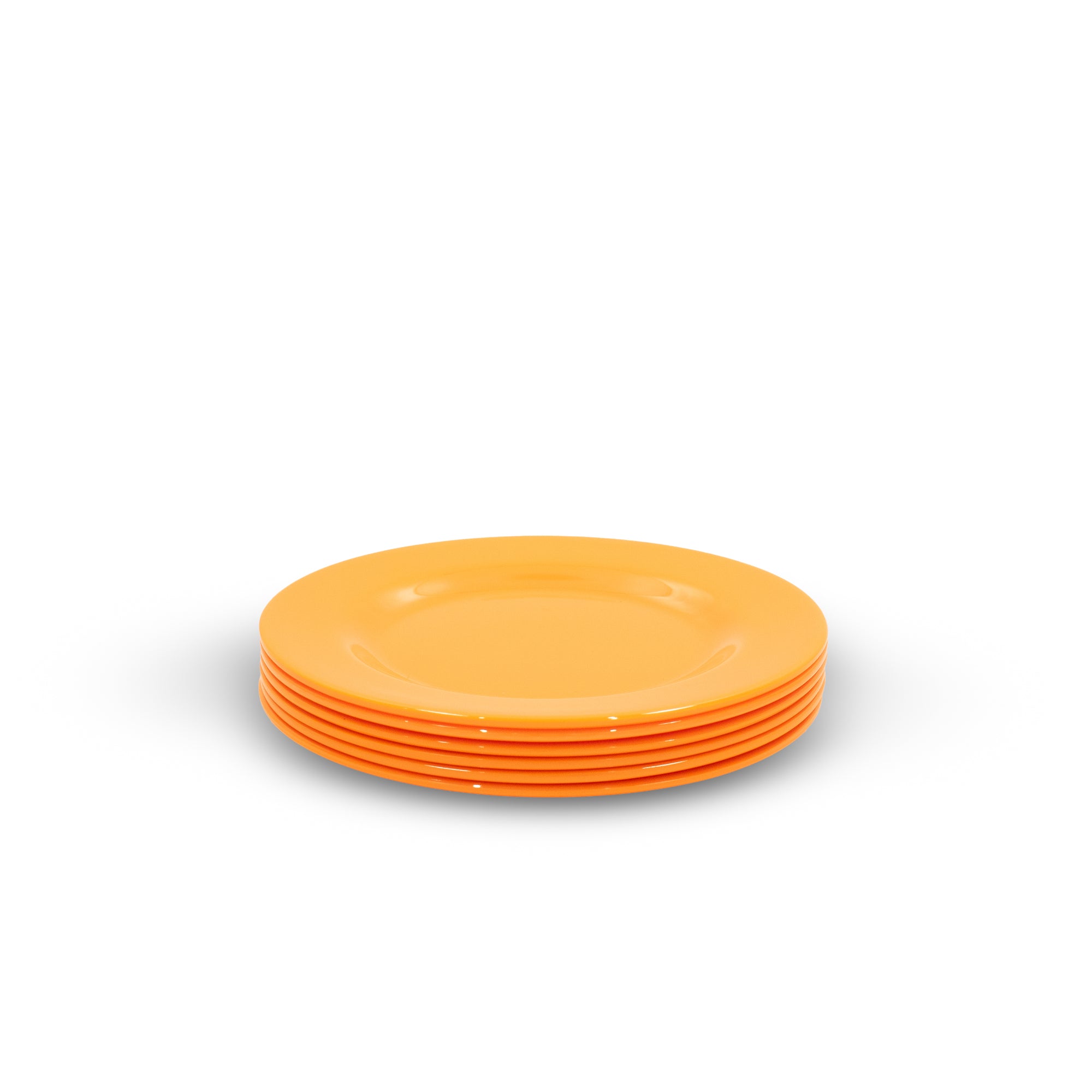 Melamine Plate 20cm - 6pc (Orange Sunset)