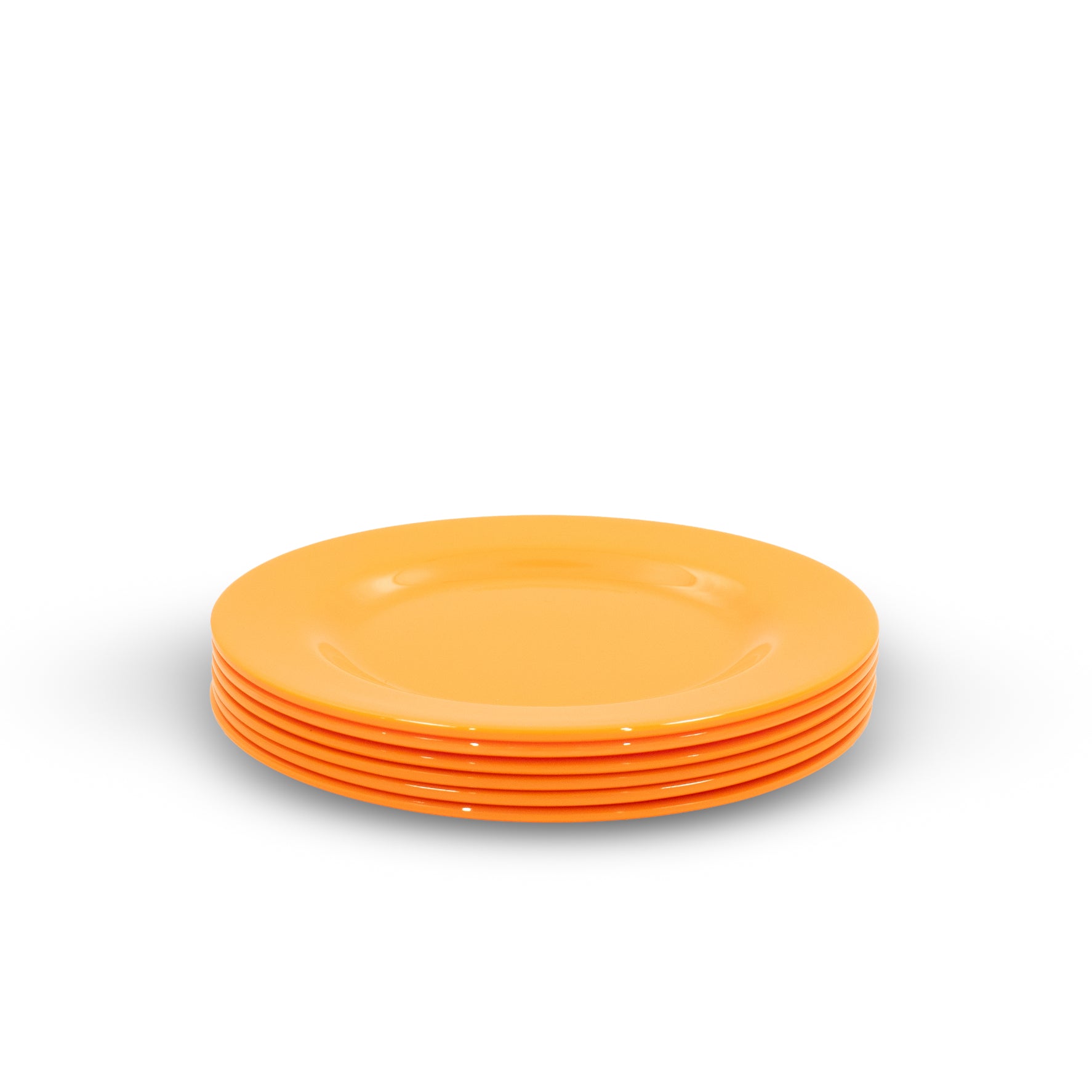 Melamine Plate 25cm - 6pc (Orange Sunset)